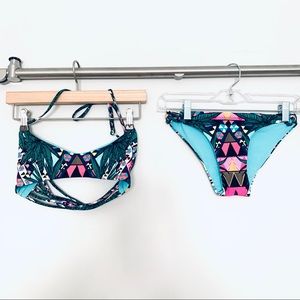 MARA HOFFMAN/Madewell Bikini Worn Once. Size 0